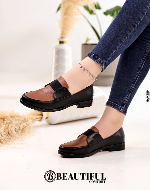 بلور-حذاء جلد طبيعي