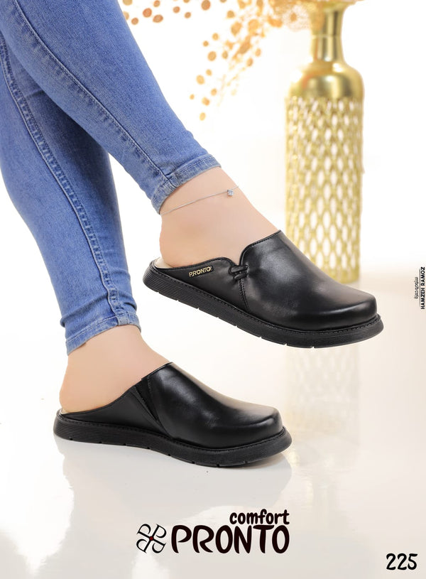 Tia-Slipper Genuine Leather