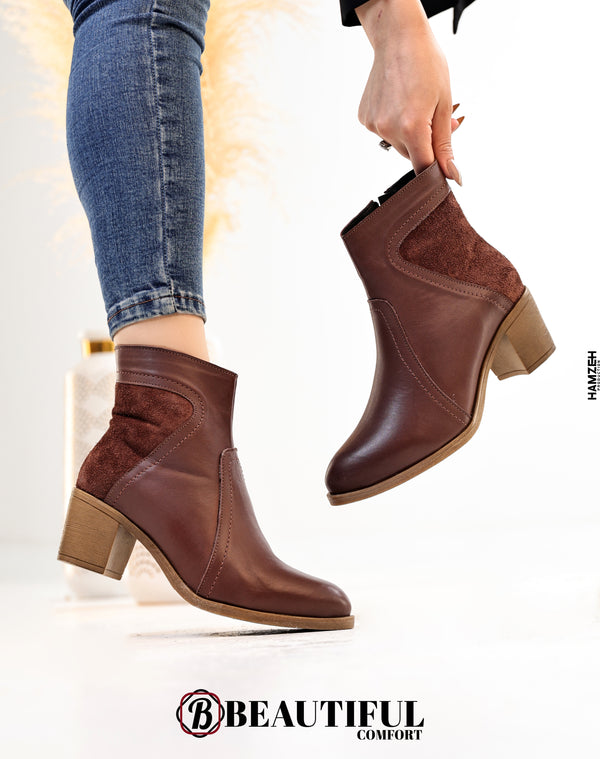 بيترا-حذاء جلد طبيعي