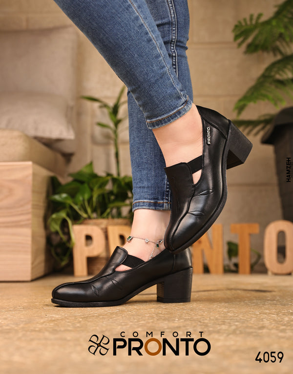 ديلاين-حذاء جلد طبيعي