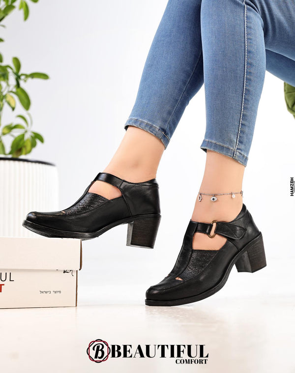 كيا-حذاء جلد طبيعي