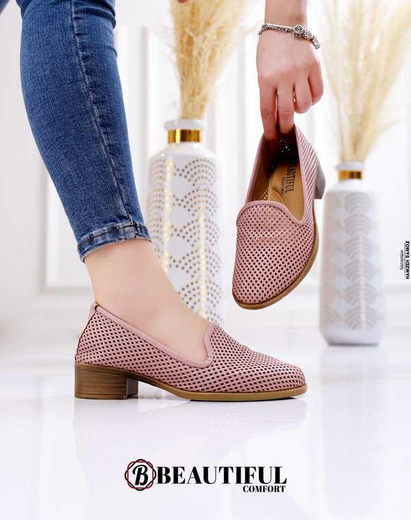 هيلانة-حذاء جلد طبيعي