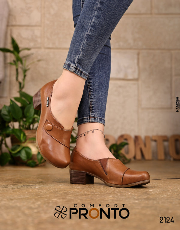 ميناس-حذاء جلد طبيعي