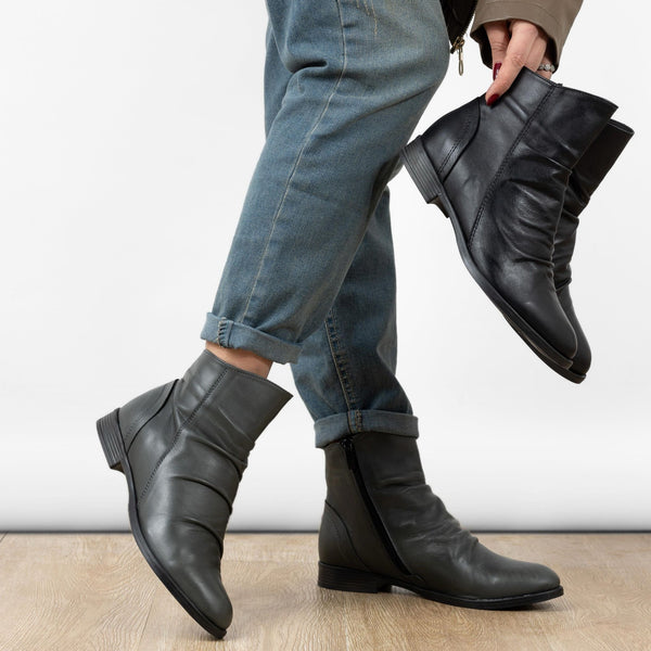 Amelia - Genuine Leather Winter Boot