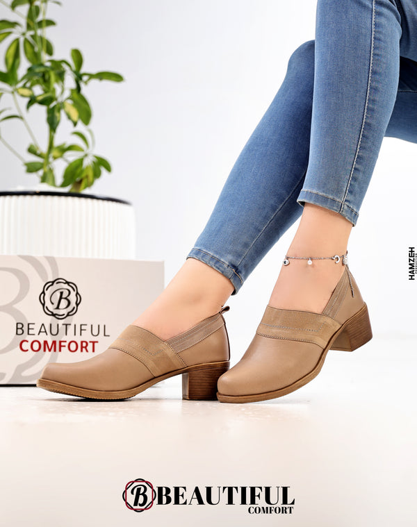 يافا-حذاء جلد طبيعي