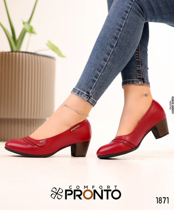 باريل-حذاء جلد طبيعي