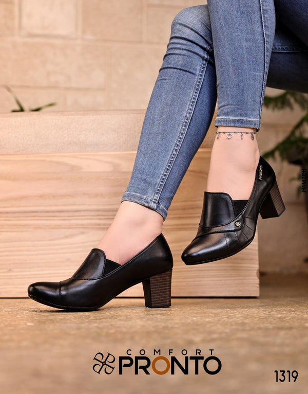 ريحان- حذاء جلد طبيعي