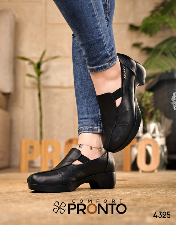 ميرنا- حذاء جلد طبيعي