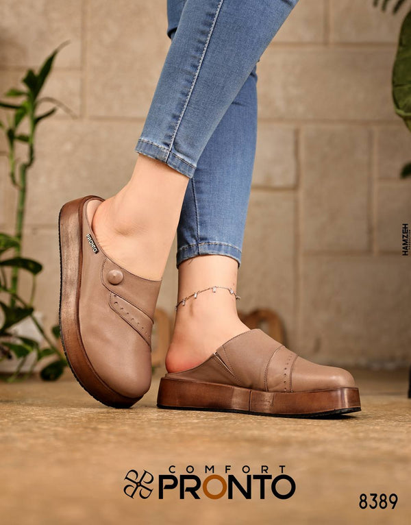 قباطيا- سليبر جلد طبيعي