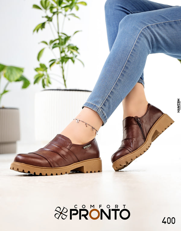 ليون-حذاء جلد طبيعي