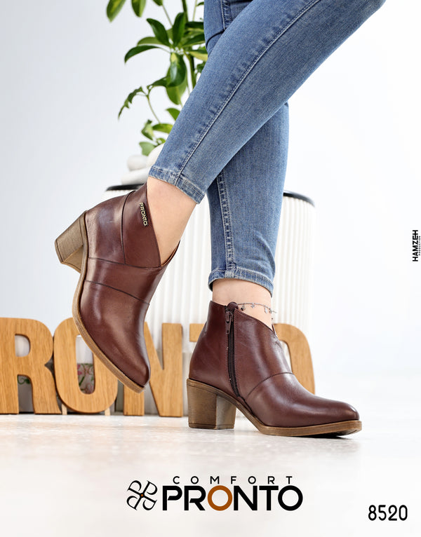 ايمبير-حذاء جلد طبيعي