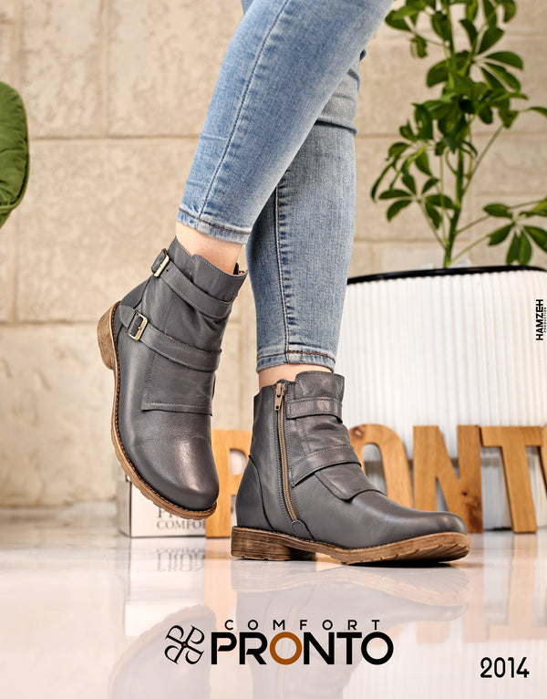 بالي-حذاء جلد طبيعي