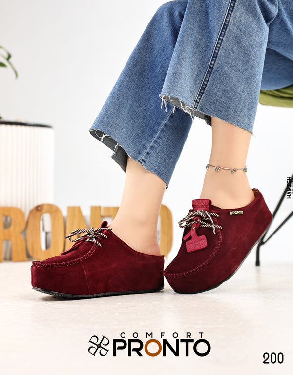 جيليون-حذاء جلد طبيعي