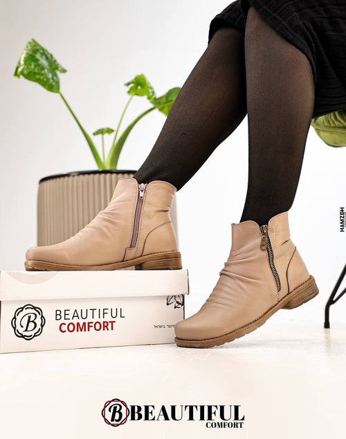 271-حذاء جلد طبيعي