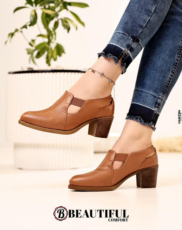 تيرال-حذاء جلد طبيعي