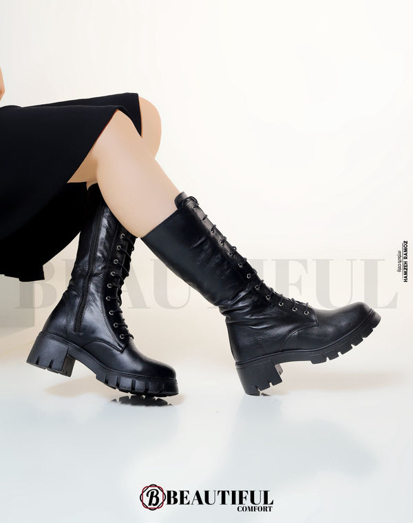 Rina - Genuine Leather Winter Boot