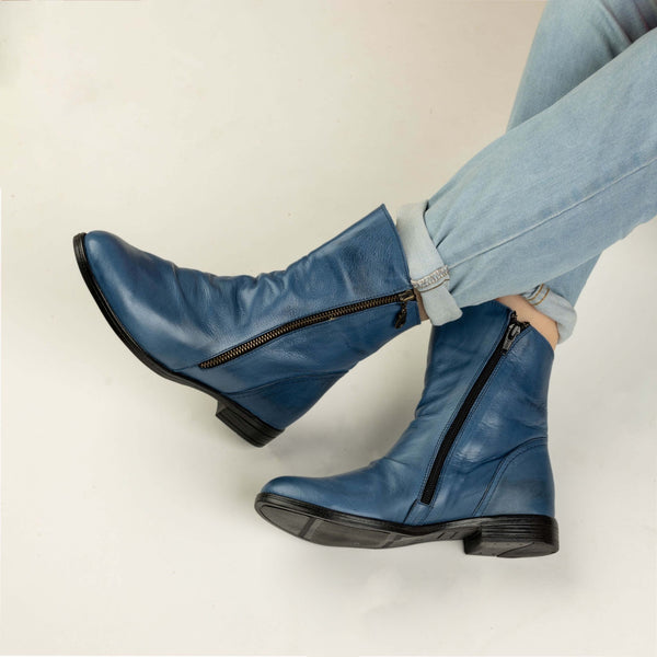 Elisa - Genuine Leather Winter Boots