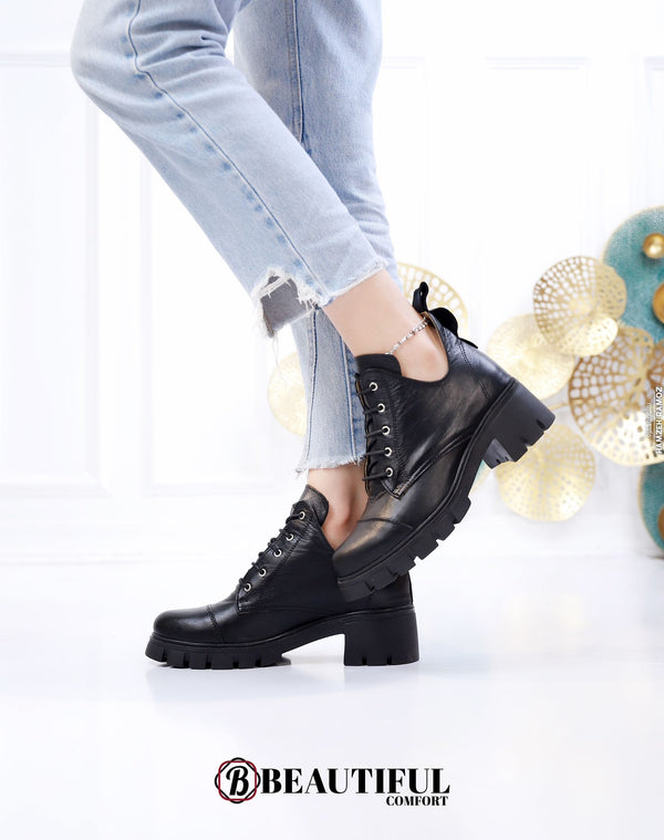 انابيلا-حذاء جلد طبيعي